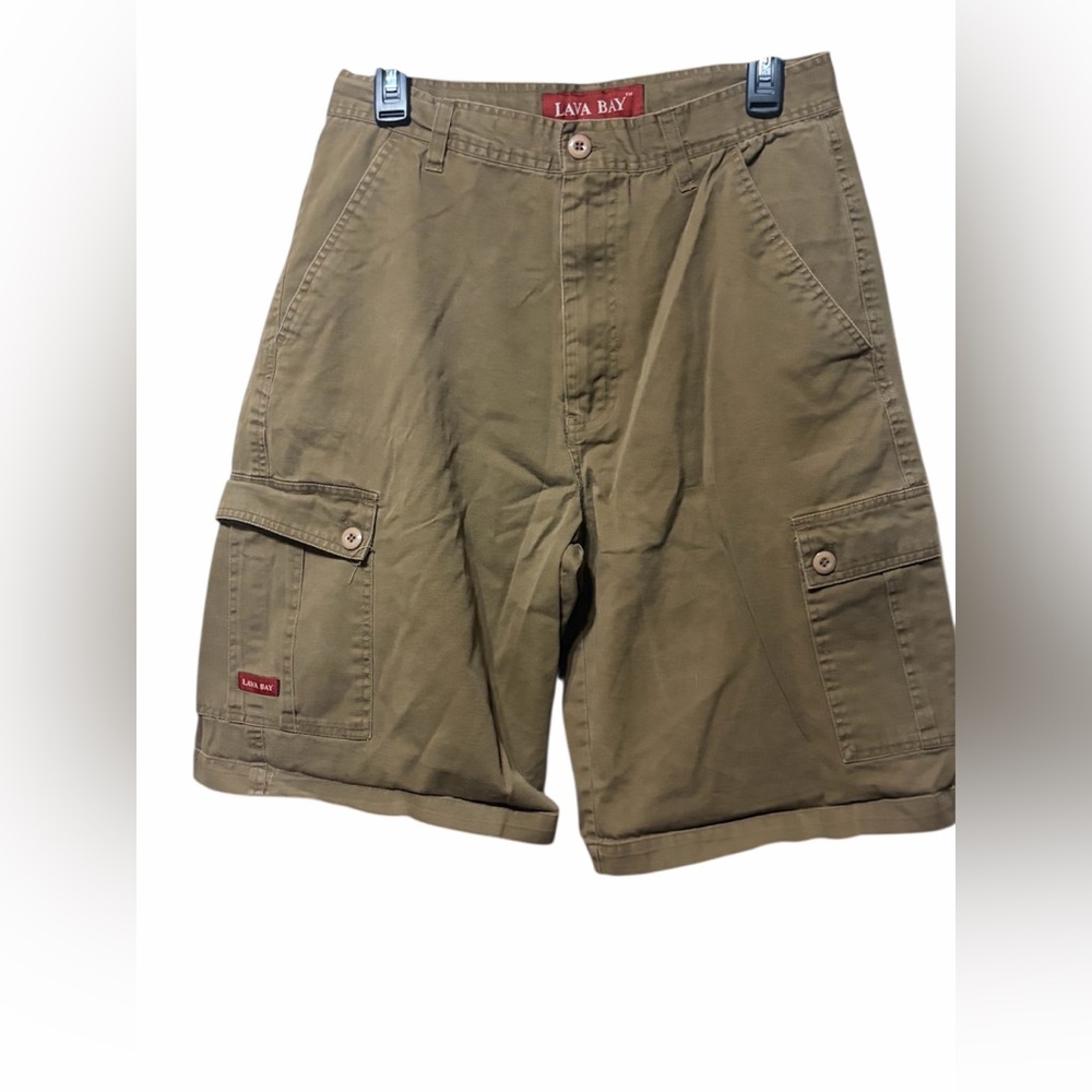 Lava Bay Men's size 32 6 pocket Cargo Shorts